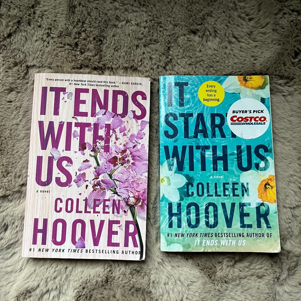 Colleen Hoover 'It Ends with Us' and Sequel 'It Starts with Us'